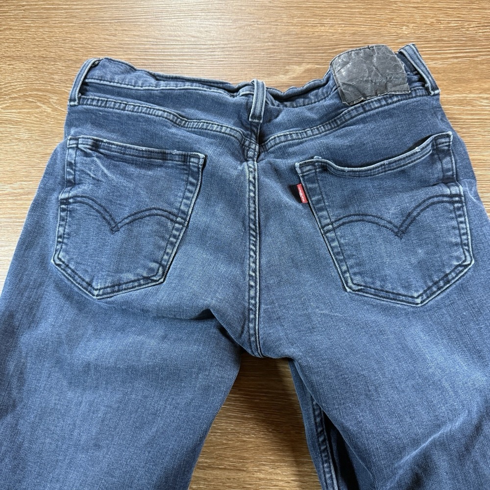 Levi's Men's 514 Straight Leg Jeans W33 L32 Blue Denim Mid Rise Classic Fit - Picture 10 of 11